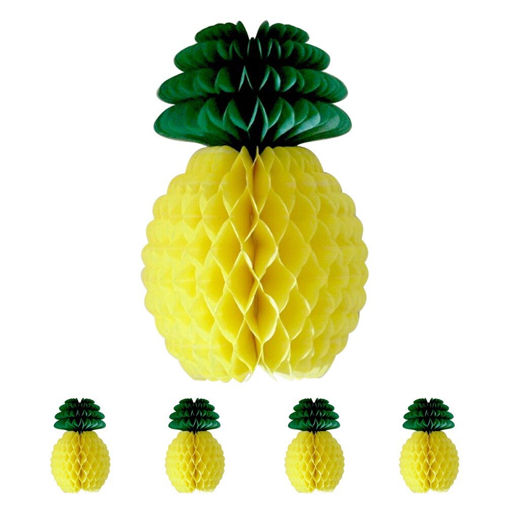 8pcs 20cm ξ Ƽ    ũ  Ƽ   ǰ  ź  Ź Ƽ  /8pcs 20cm Pineapple Tissue Paper Honeycomb Creative Fruit Decorative Supplies Wed